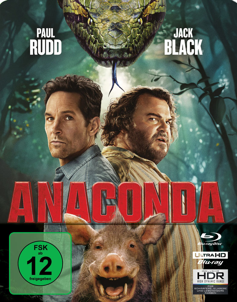 ANACONDA (2025) (4K UHD+Blu-Ray) - Limited SteelBook Edition