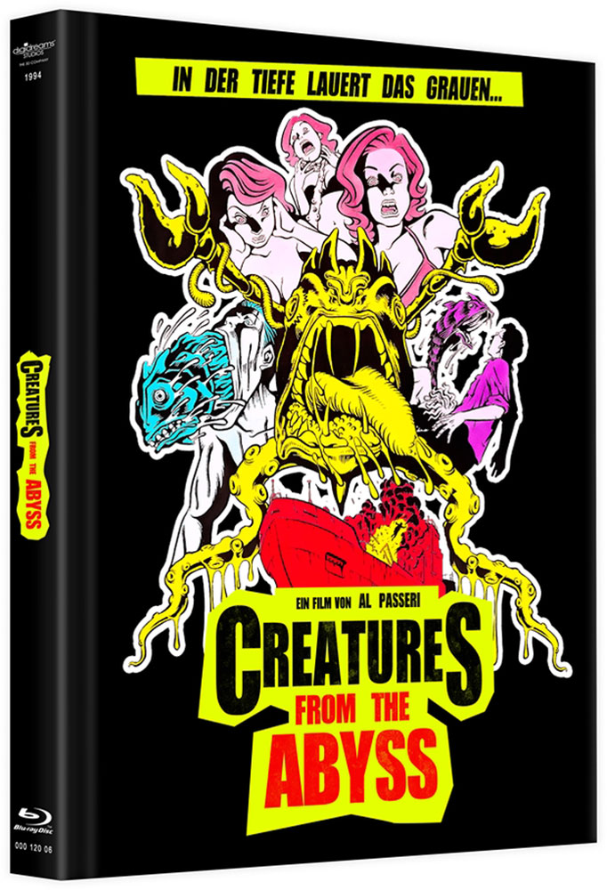 CREATURES FROM THE ABYSS (Blu-Ray+DVD) - Mediabook - Limited 500 Edition
