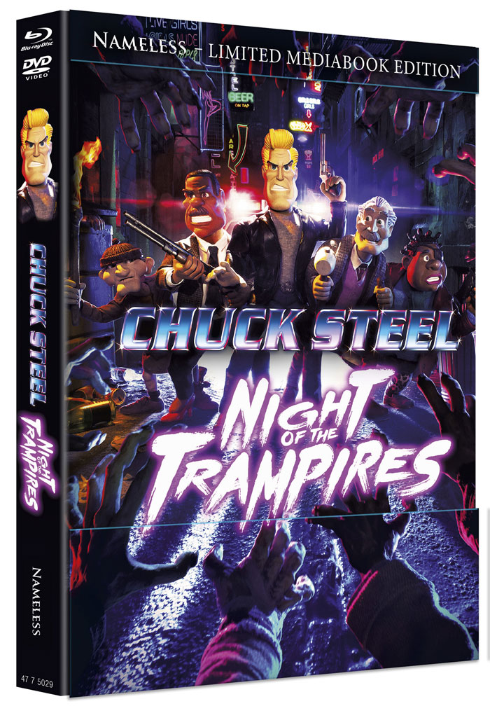 CHUCK STEEL (Blu-Ray+DVD) - Cover E - Mediabook - Limited 222 Edition