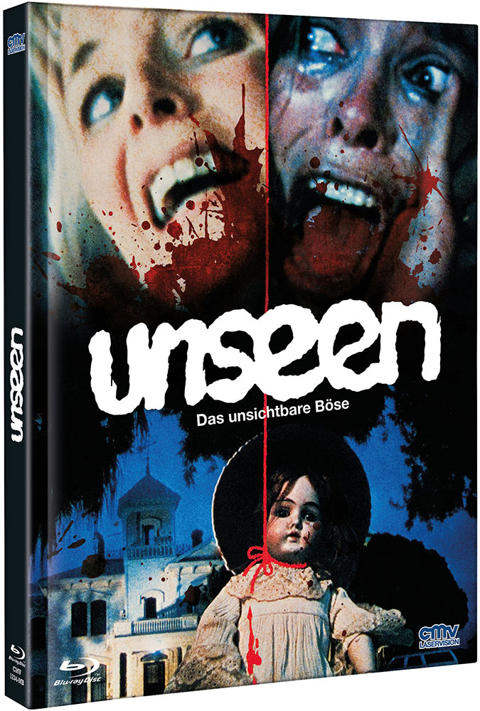UNSEEN - DAS UNSICHTBARE BÖSE (Blu-Ray+DVD) - Cover B - Mediabook - Limited 333 Edition