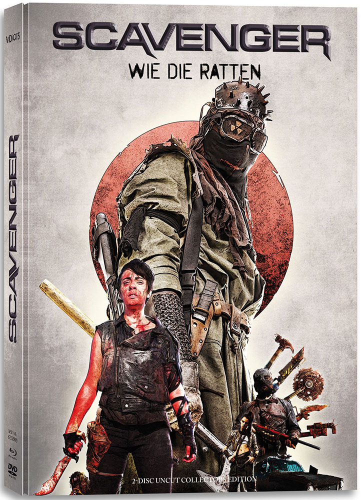 SCAVENGER - WIE DIE RATTEN (Blu-Ray+DVD) - Cover B - Mediabook - Limited 333 Edition