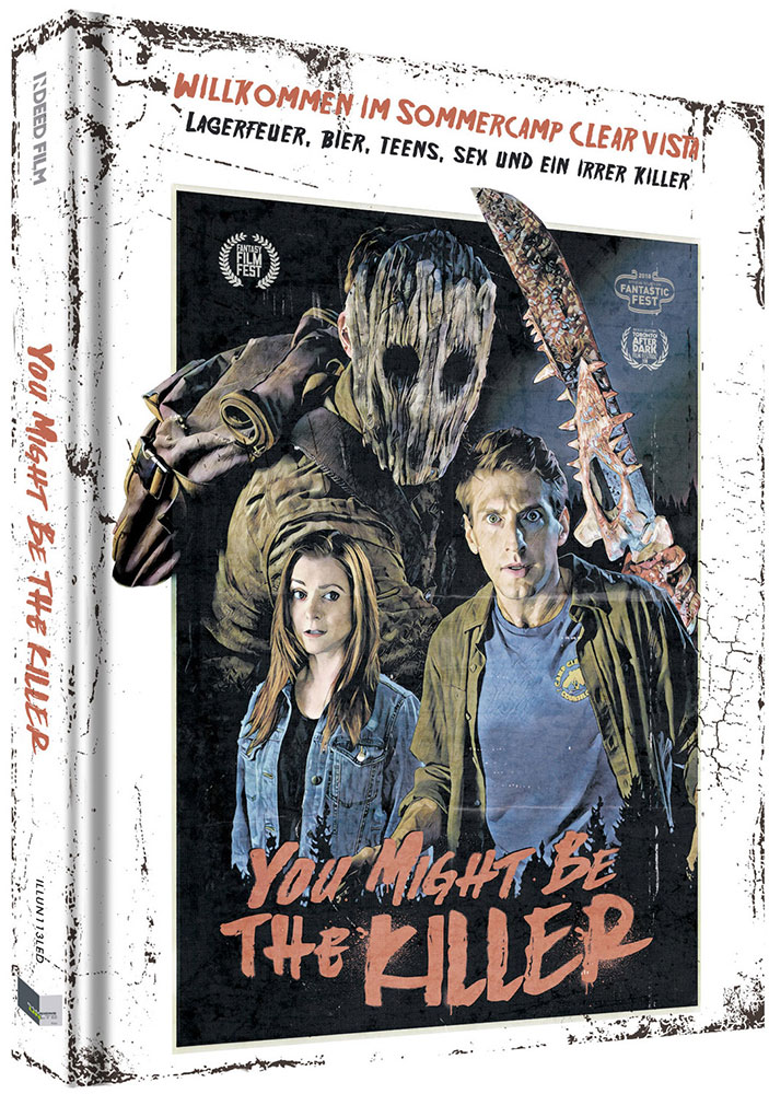 YOU MIGHT BE THE KILLER (Blu-Ray+DVD) - Cover D - Mediabook - Limited 222 Edition