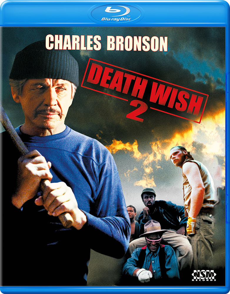 DEATH WISH 2 - DER MANN OHNE GNADE (Blu-Ray) - Unrated - Uncut - Wendecover mit 2. Motiv