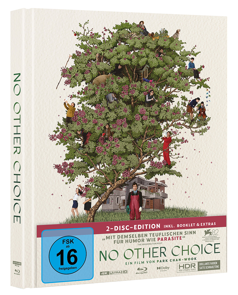NO OTHER CHOICE (4K UHD+Blu-Ray) - Mediabook - Limited Edition