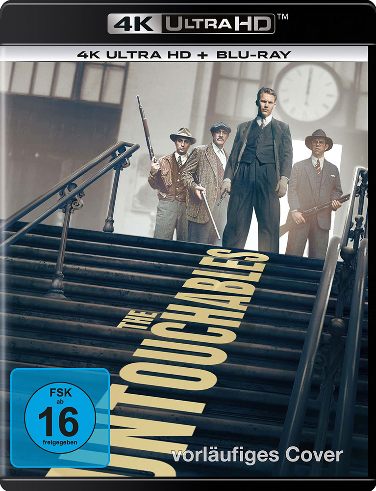 UNTOUCHABLES, THE (4K UHD+Blu-Ray)