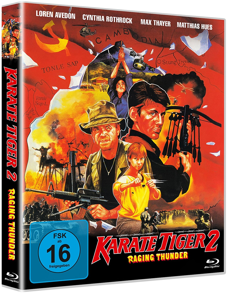 KARATE TIGER 2 (Blu-Ray) - Uncut - Scanavo Edition
