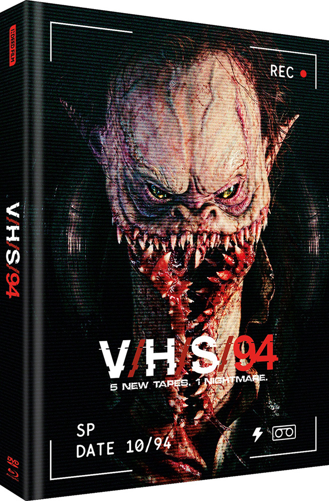 V/H/S/94 (Blu-Ray+DVD) - Cover E - Mediabook - Limited 333 Edition - Uncut (VHS94) V/H/S/94 (Blu-Ray+DVD) - Cover E - Mediabook - Limited 333 Edition - Uncut (VHS94)