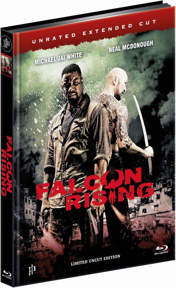 FALCON RISING (Blu-Ray) - Cover B - Mediabook - Limited 50 Edition - Uncut