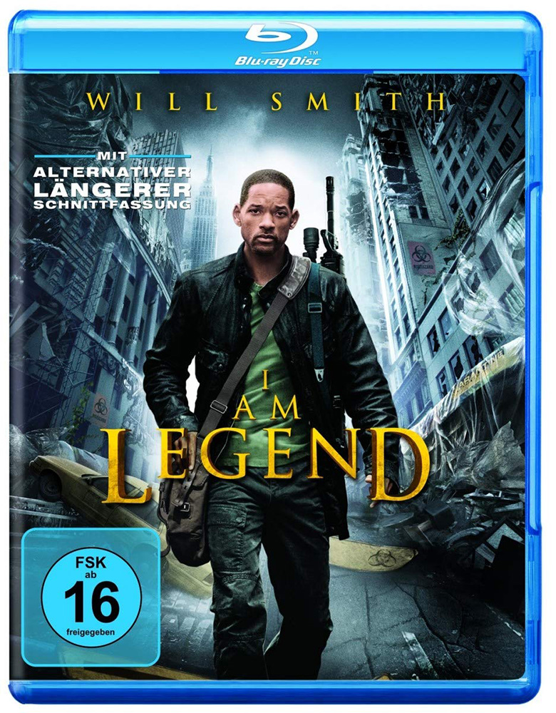 I AM LEGEND (Blu-Ray) - Kino- & Alternativfassung