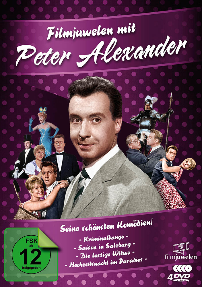 FILMJUWELEN MIT PETER ALEXANDER (4DVD)
