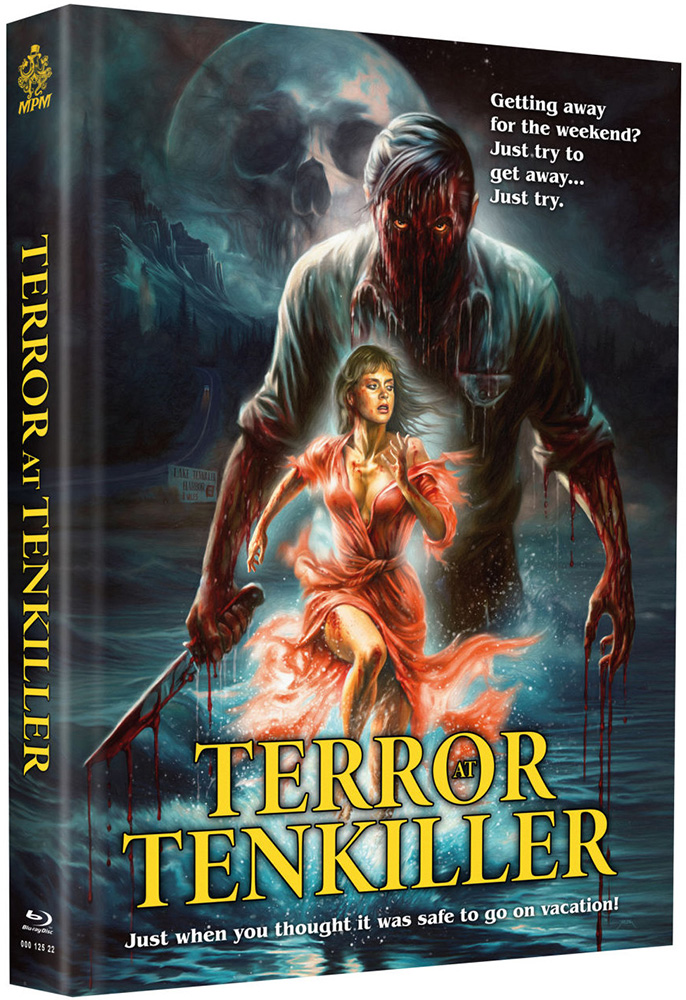 TERROR AT TENKILLER (Blu-Ray) (4Discs) - Cover B - Mediabook (Wattiert) - Limited 166 Edition