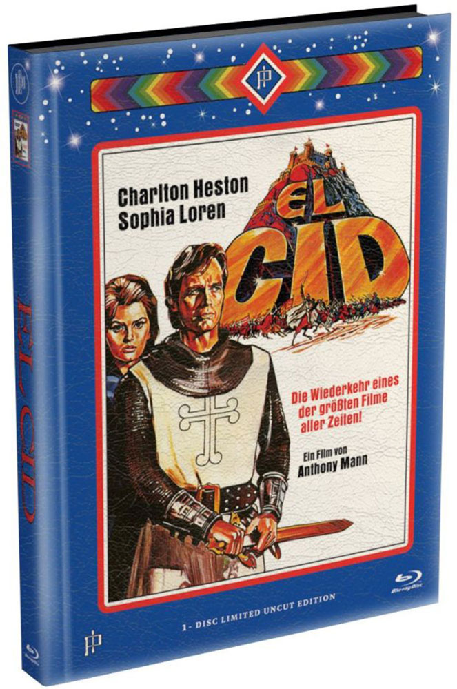 EL CID (Blu-Ray) - Mediabook (Wattiert) - Limited 149 Edition