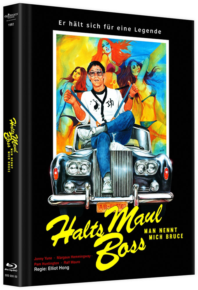 HALTS MAUL BOSS - MAN NENNT MICH BRUCE (Blu-Ray+DVD) - Mediabook - Limited 500 Edition