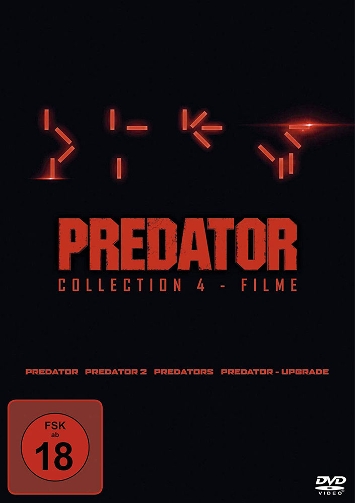 PREDATOR 1-4 (4DVD) - Uncut