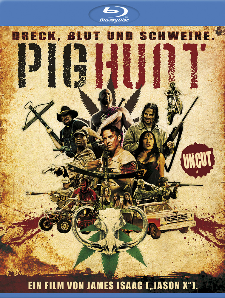 PIG HUNT - DRECK, BLUT UND SCHWEINE (Blu-Ray) - Uncut
