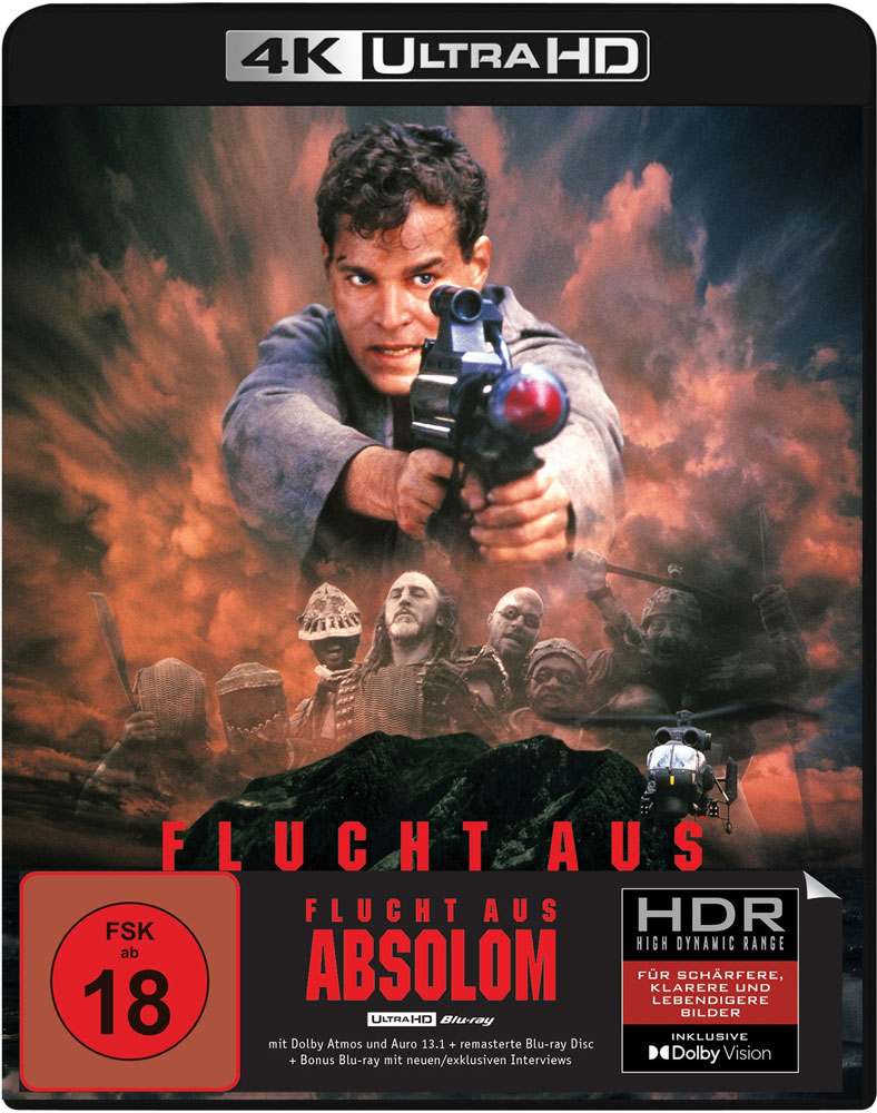 FLUCHT AUS ABSOLOM (4K UHD+2Blu-Rays) - Uncut