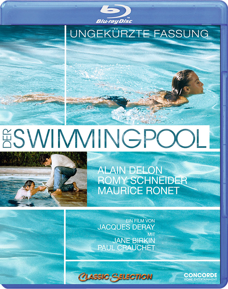 SWIMMINGPOOL, DER (Blu-Ray) - Uncut - Romy Schneider
