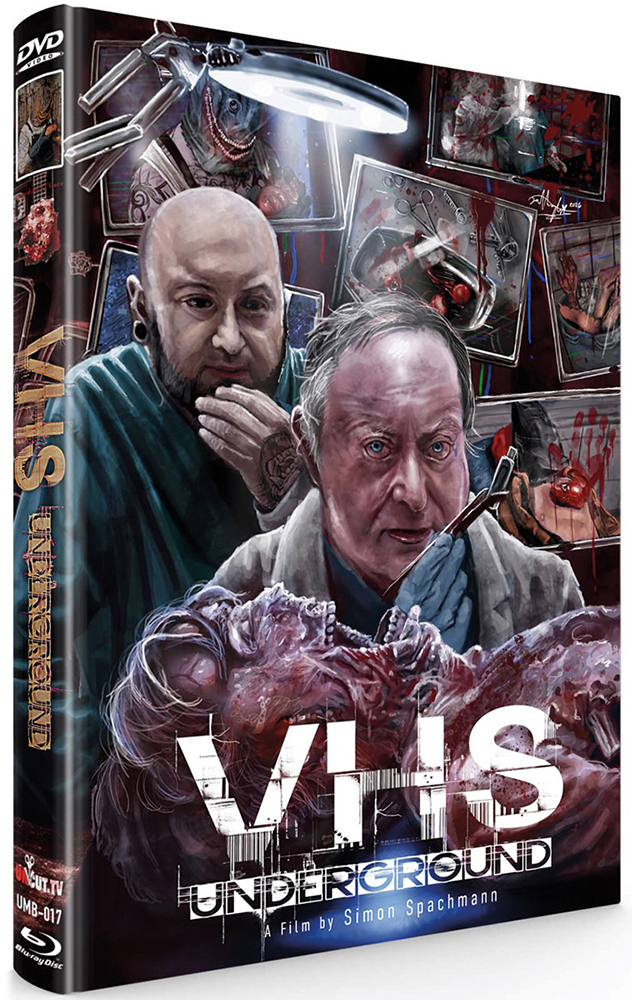 VHS UNDERGROUND (Blu-Ray+DVD) - Cover E - Mediabook - Limited 111 Edition