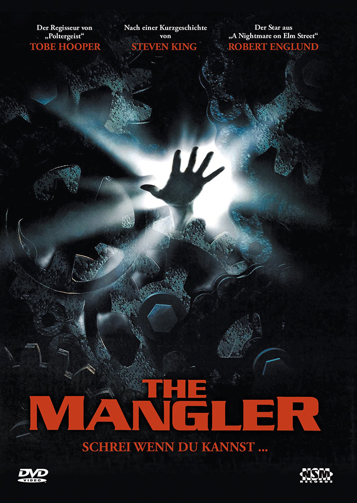 MANGLER, THE (Blu-Ray+DVD) - Cover A - kleine Hartbox - Unrated Uncut - Remastered