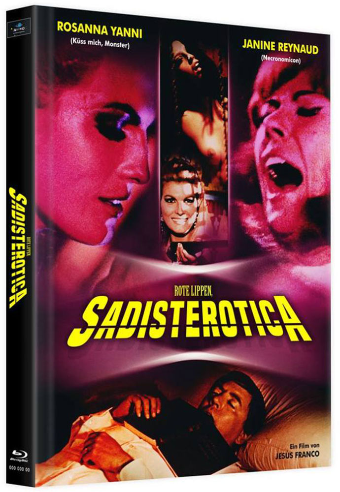ROTE LIPPEN, SADISTEROTICA (Blu-Ray) (2Discs) - Cover D - Mediabook - Limited 75 Edition