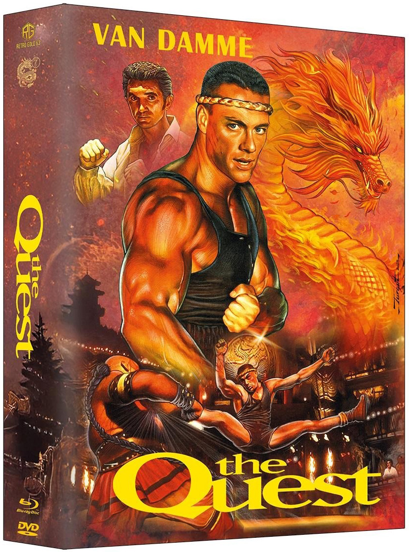 QUEST, THE (Blu-Ray+DVD) - Cover A - Mediabook - Limited 163 Edition