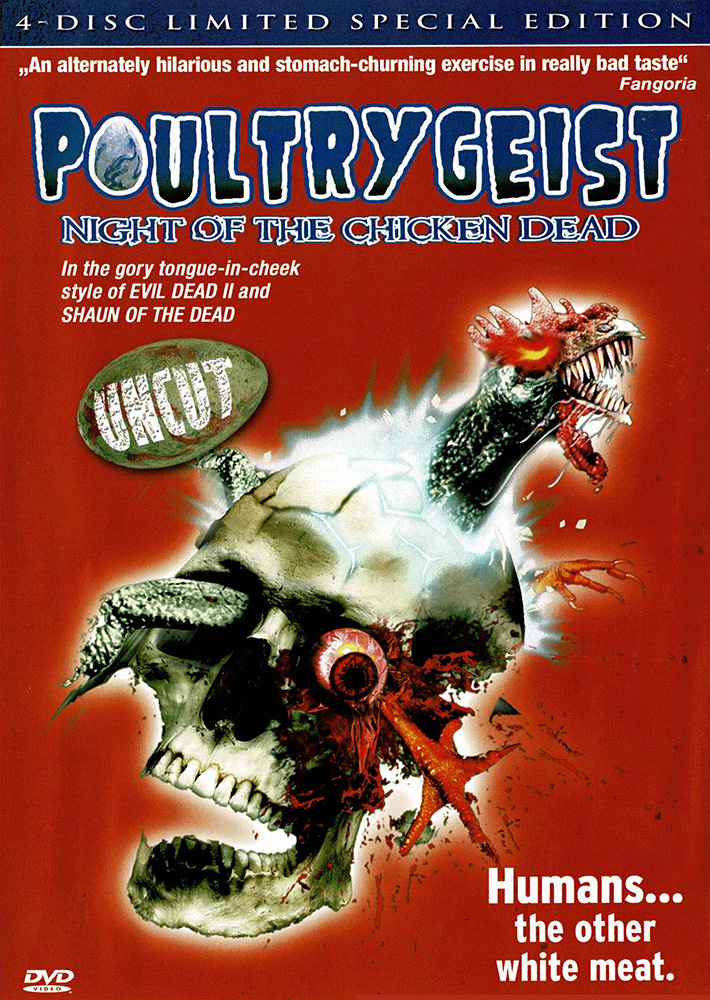 POULTRYGEIST - NIGHT OF THE CHICKEN DEAD - 4-Disc Limited Special Edition