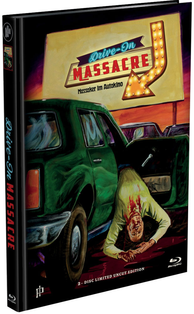 DRIVE-IN MASSACRE (Blu-Ray+DVD) - Cover A - Mediabook - Limited 999 Edition