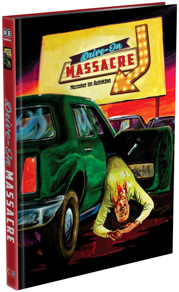 DRIVE-IN MASSACRE (DRIVE-IN KILLER) (Blu-Ray+DVD) - Cover A - Mediabook - Limited 999 Edition