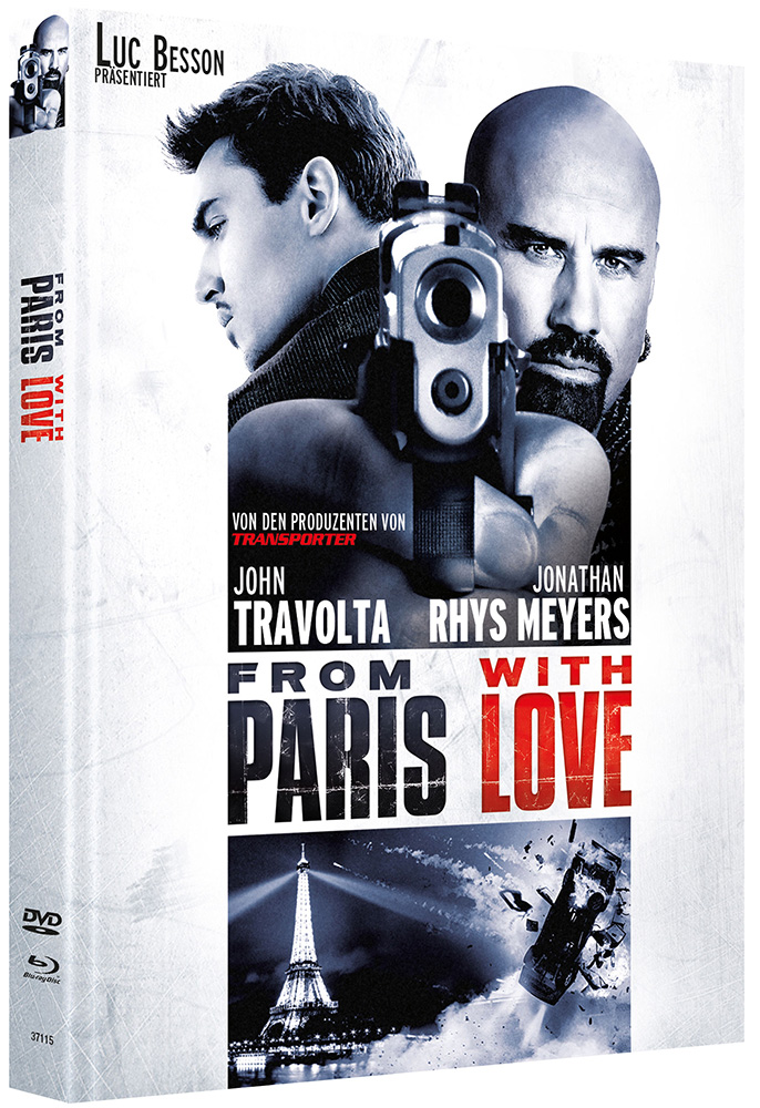 FROM PARIS WITH LOVE (Blu-Ray+DVD) - Cover C - Mediabook - Limited 222 Edition