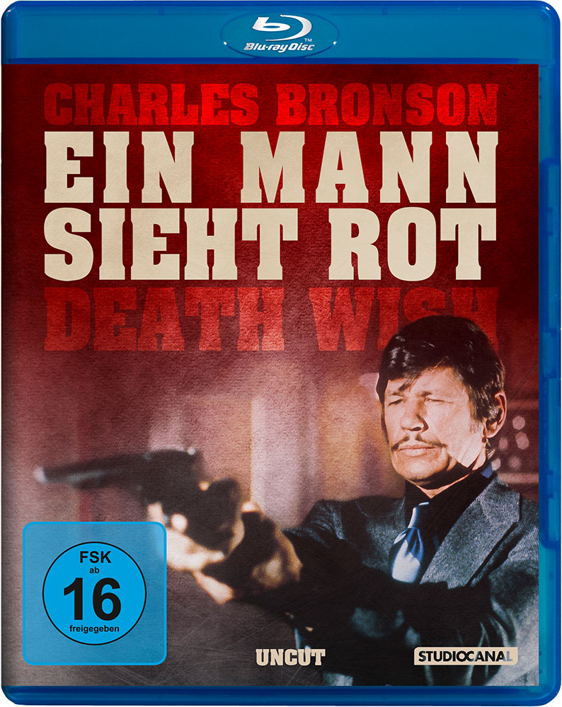 DEATH WISH 1 - EIN MANN SIEHT ROT (Blu-Ray) - Uncut