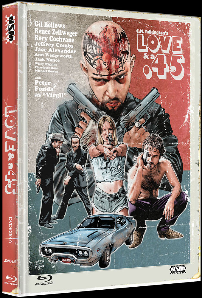 LOVE & A .45 (Blu-Ray+DVD) - Cover A - Mediabook - Limited 666 Edition