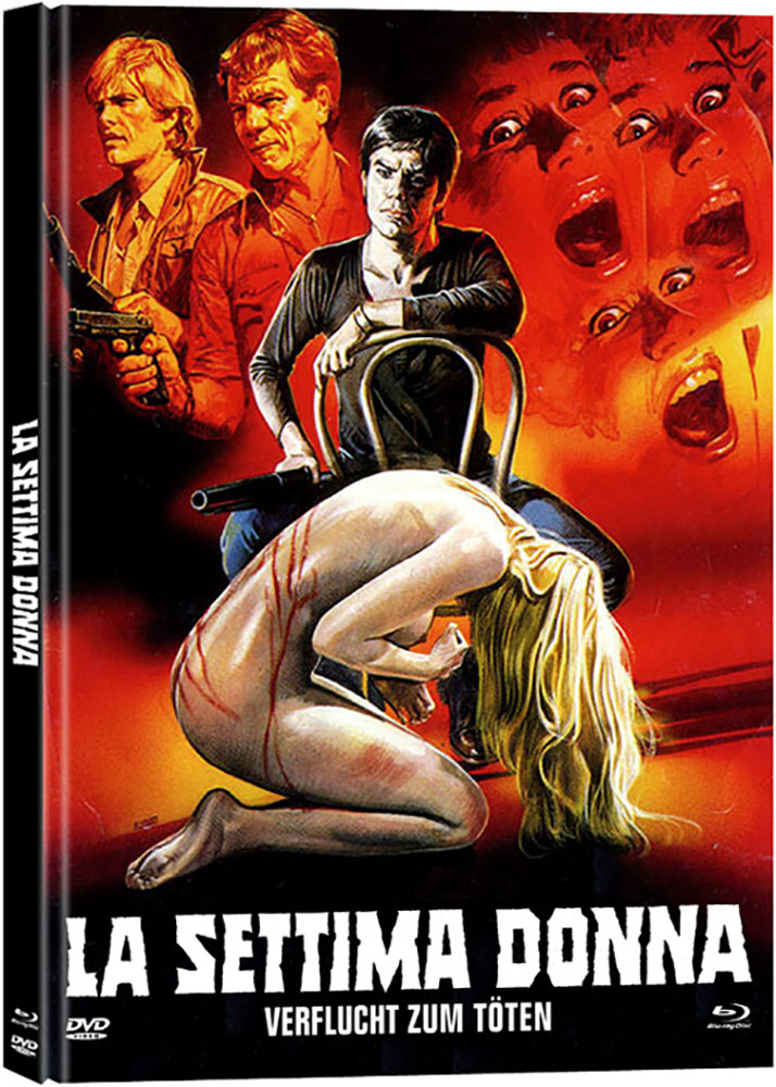 LA SETTIMA DONNA - VERFLUCHT ZUM TÖTEN (Blu-Ray+DVD) - Cover B - Mediabook - Limited 1000 Edition