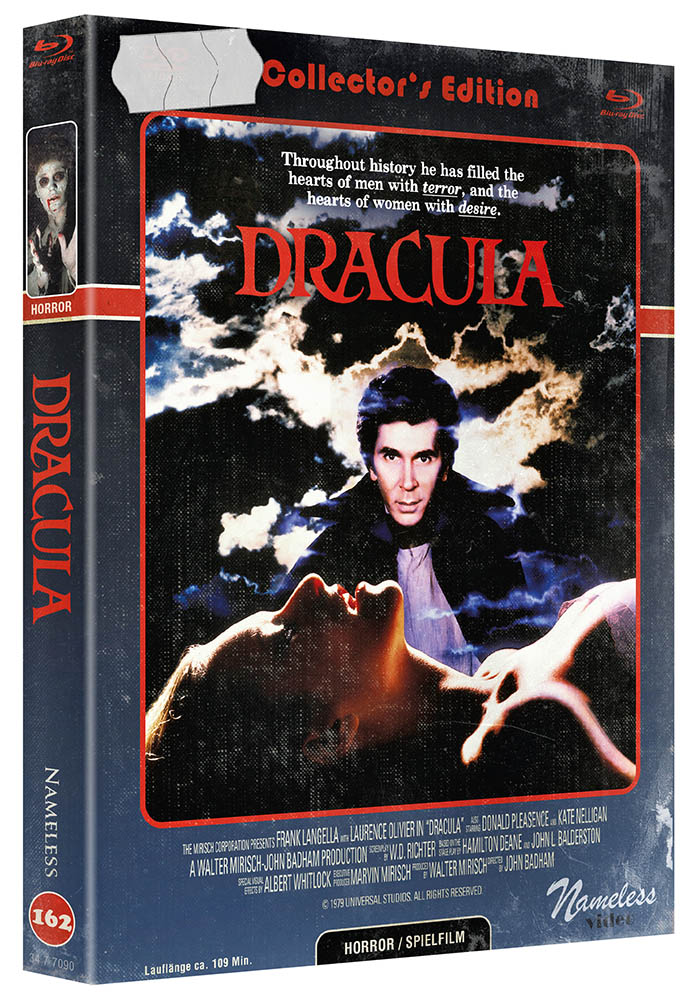 DRACULA (1979) (Blu-Ray) (3Discs) - Cover C - Mediabook - Limited 222 Edition