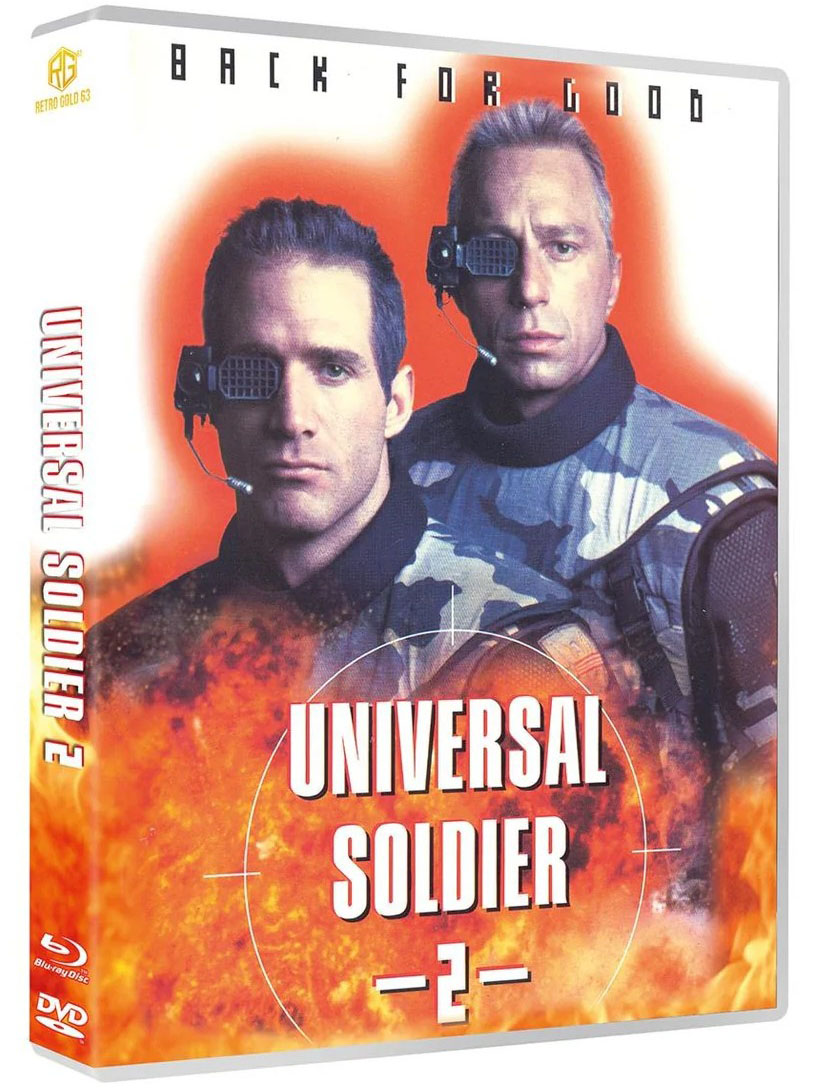 UNIVERSAL SOLDIER 2 - BROTHERS IN ARMS (Blu-Ray) (2Discs) - Scanavo Box