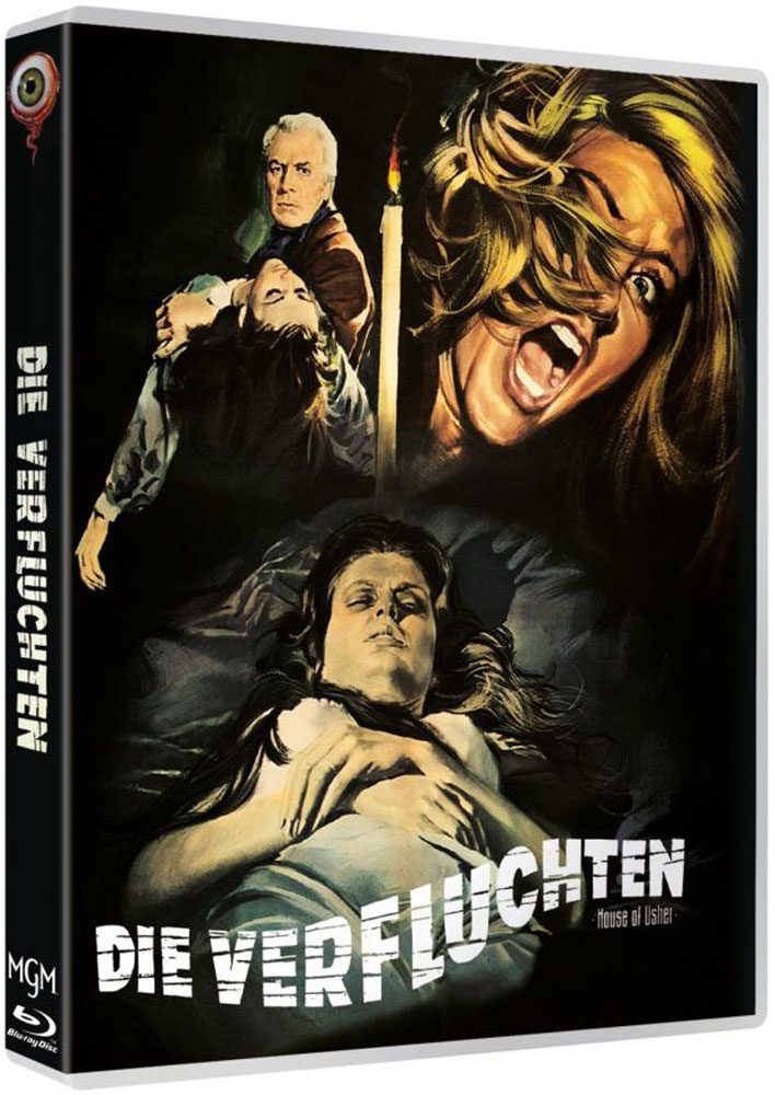VERFLUCHTEN, DIE (HOUSE OF USHER) (Blu-Ray+DVD) - Wendecover mit 2. Motiv