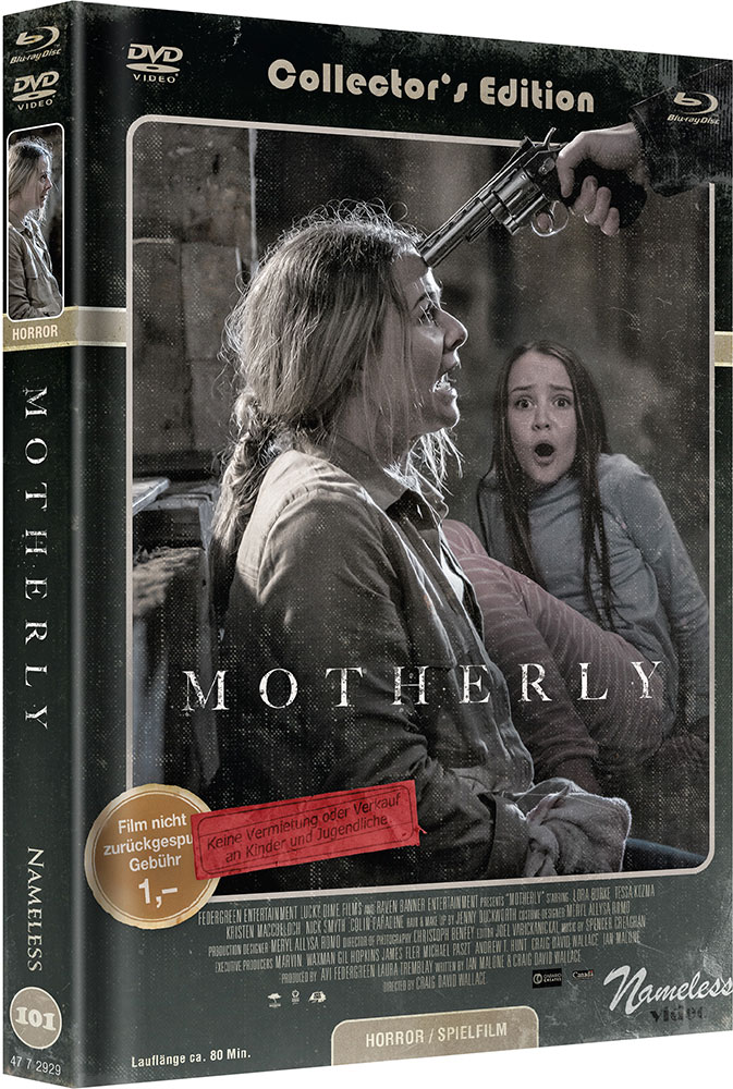 MOTHERLY (Blu-Ray+DVD) - Cover C - Mediabook - Limited 333 Edition