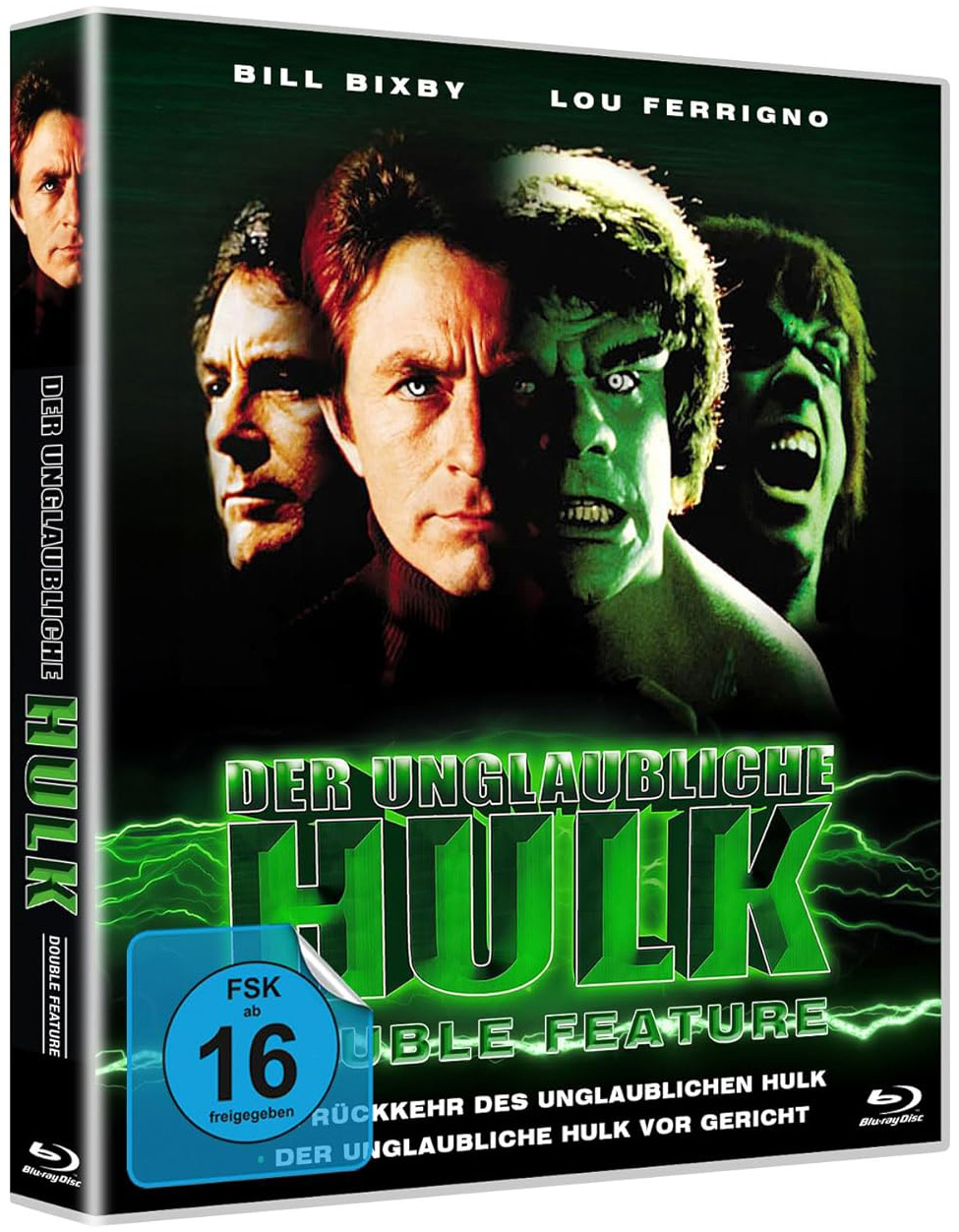 UNGLAUBLICHE HULK, DER - Double Feature (Blu-Ray) - Cover B
