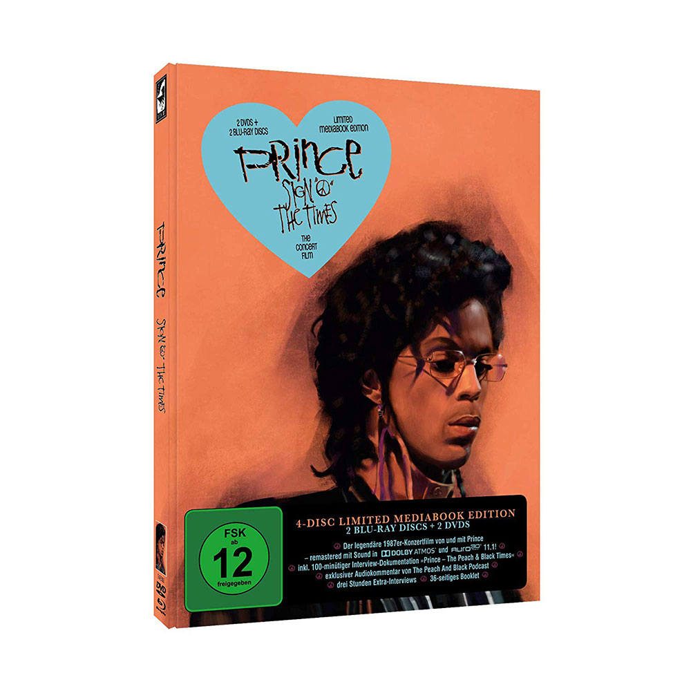 PRINCE - SIGN 'O' THE TIMES (2Blu-Ray+2DVD) (4Discs) - Limited Mediabook Edition