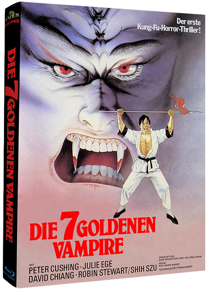 7 GOLDENEN VAMPIRE, DIE (Blu-Ray) - Cover C - Mediabook - Limited Edition