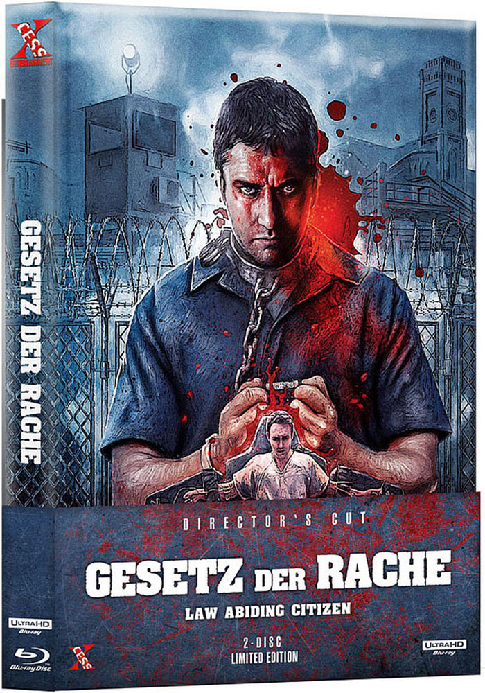 GESETZ DER RACHE (4K UHD+Blu-Ray) - Mediabook (Wattiert) - Limited 333 Edition