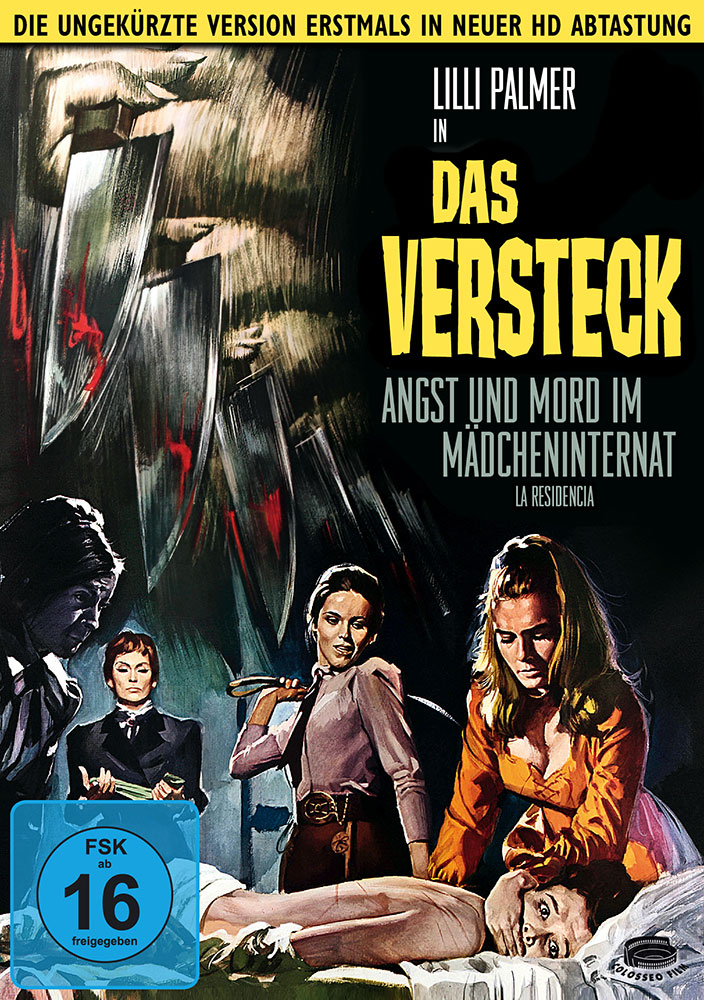 VERSTECK, DAS - ANGST UND MORD IM MÄDCHENINTERNAT - Remastered - Uncut