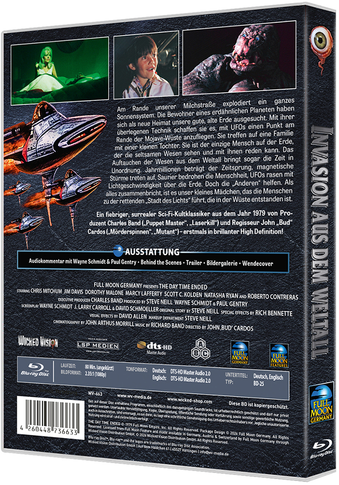 INVASION AUS DEM ALL (Blu-Ray) - Full Moon Classic Selection Nr. 23