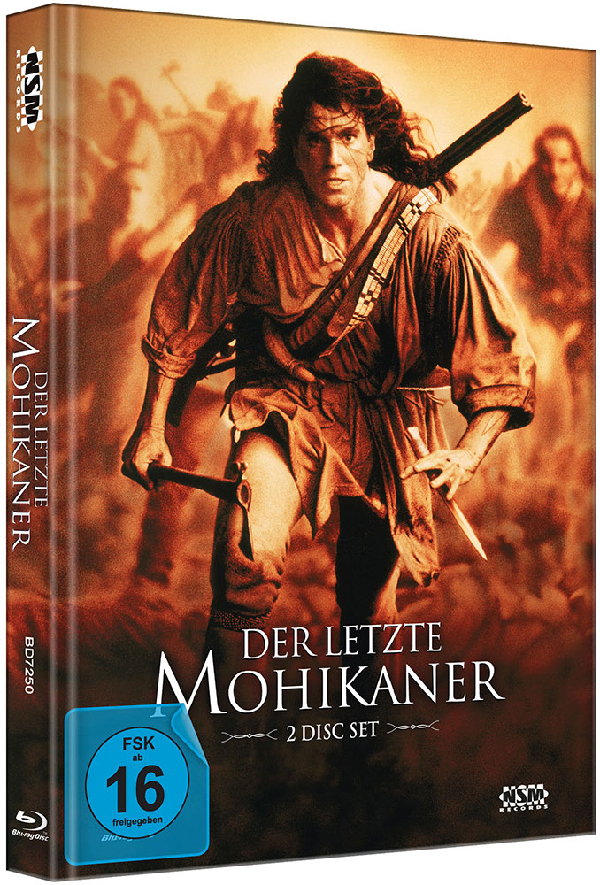 LETZTE MOHIKANER, DER (Blu-Ray) (2Discs) - Mediabook - Kinofassung & Directors Definitive Cut