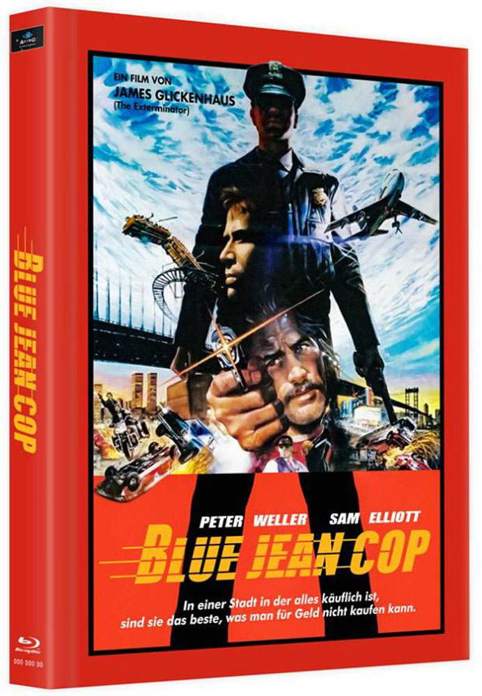 BLUE JEAN COP (Blu-Ray) (2Discs) - Cover C - Mediabook - Limited 150 Edition