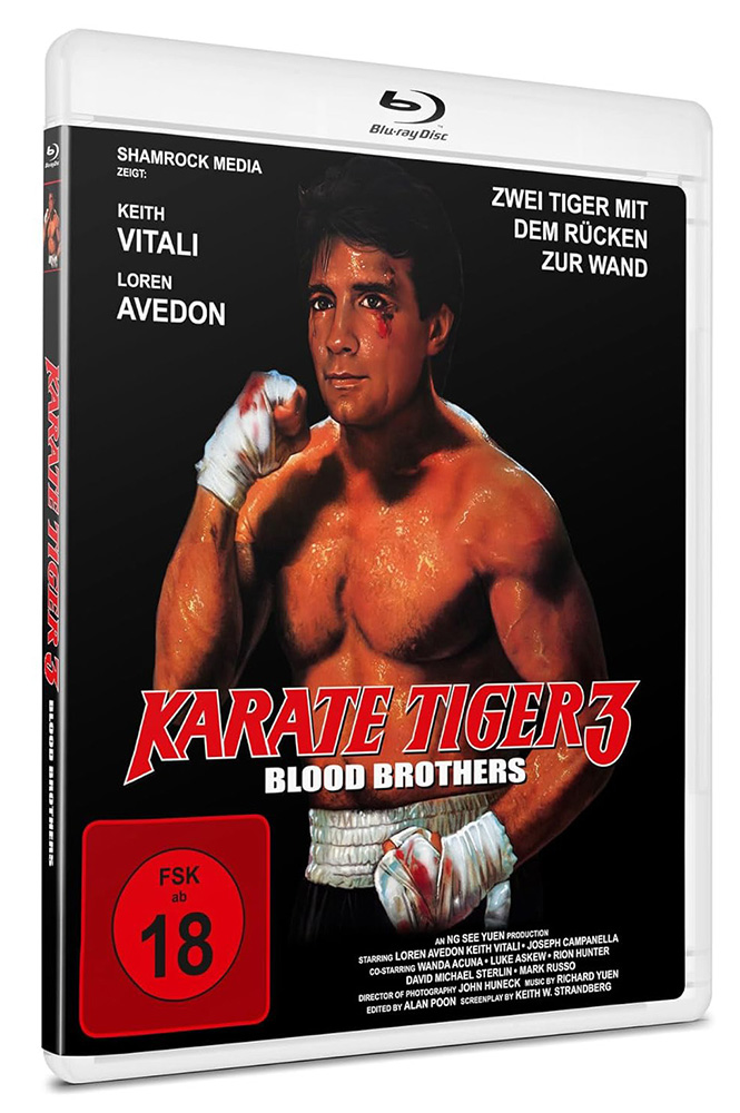 KARATE TIGER 3 - BLOOD BROTHERS (Blu-Ray) - Limited Clear Case Edition