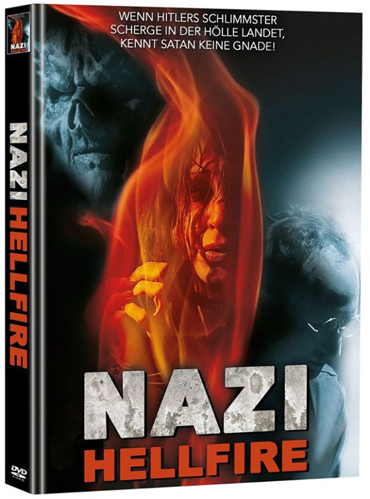 NAZI HELLFIRE (OmU) (2DVD) - Cover B - Mediabook - Limited 133 Edition - Unrated Version