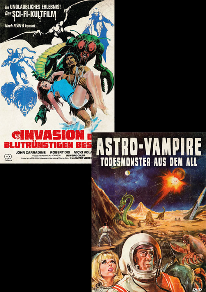 ASTRO-VAMPIRE - TODESMONSTER AUS DEM ALL (INVASION DER BLUTRÜNSTIGEN BESTIEN) (2DVD) (Amaray)