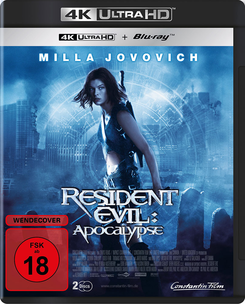 RESIDENT EVIL: APOCALYPSE (4K UHD+Blu-Ray)