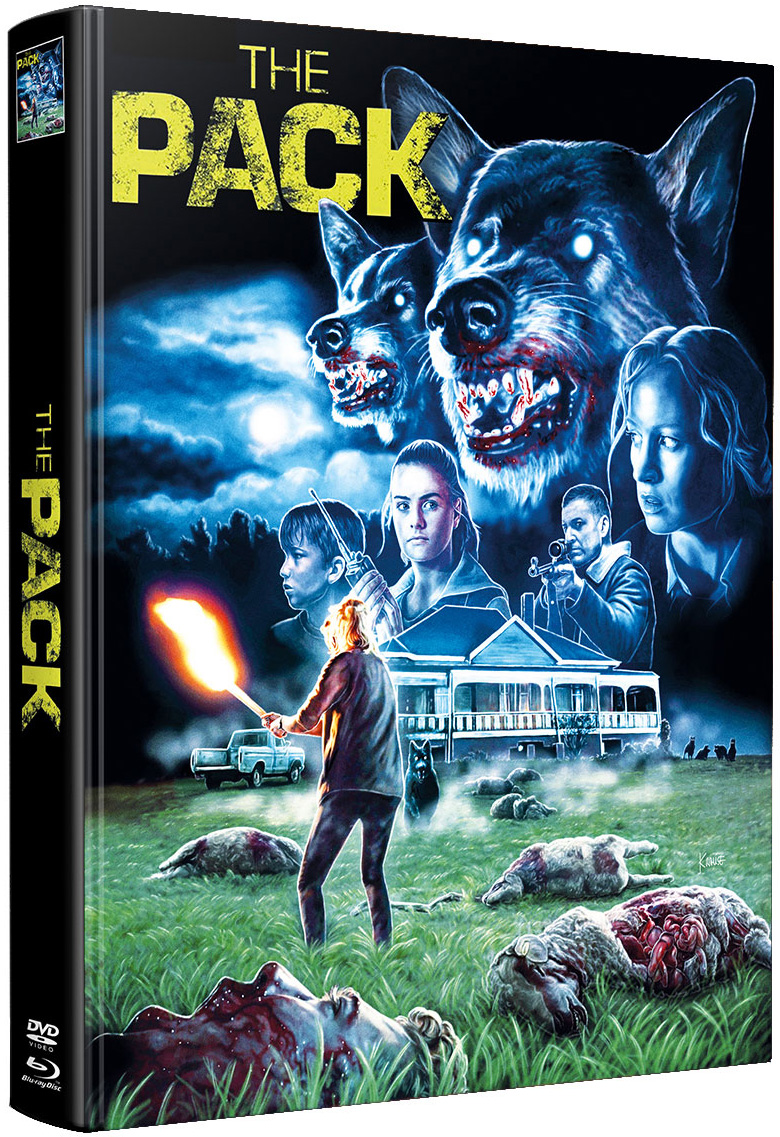PACK, THE (Blu-Ray) (2Discs) - Mediabook (Wattiert) - Limited 144 Edition