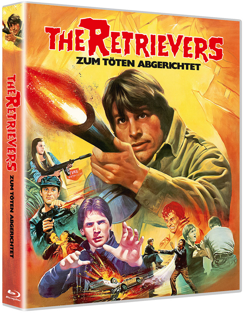 RETRIEVERS, THE - ZUM TÖTEN ABGERICHTET (Blu-Ray) - Cover A - Limited Edition